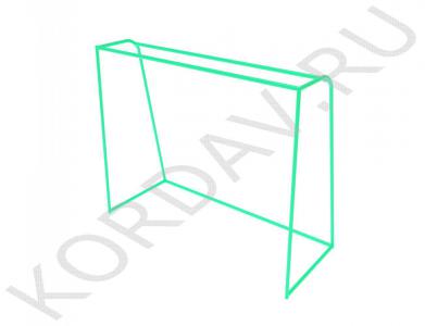 Ворота минифутбольные, гандбольные СИ 6.161 (0)